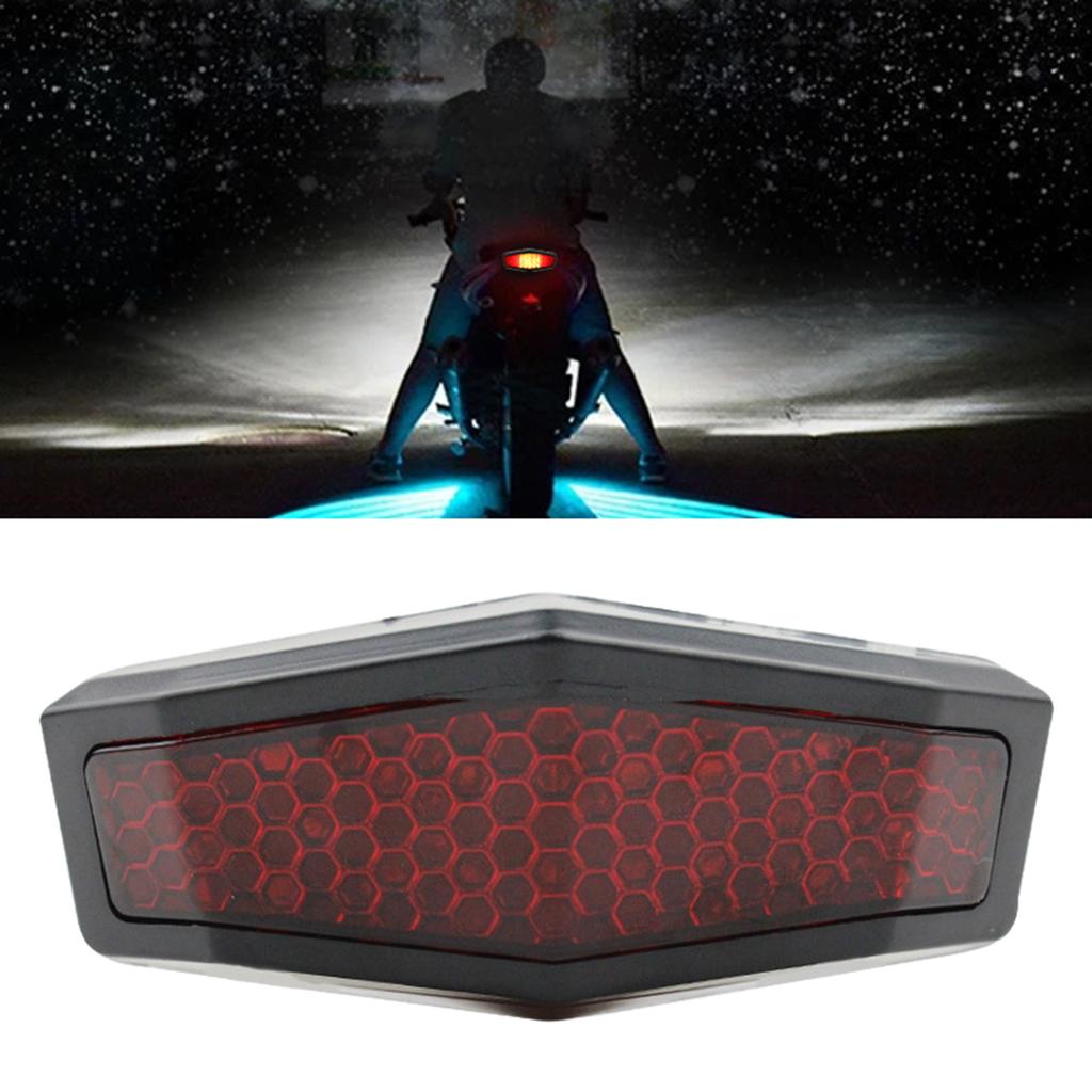 Мотоциклетный стоп-сигнал 12 В красный задний фонарь тормозной задний фонарь для квадроцикла внедорожный мотоцикл задний фонарь красный