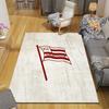 KS Cracovia Home Sofa Decoration for Living Room & Bedroom, Non‑Slip Play Flannel Floor Mat for Game Room