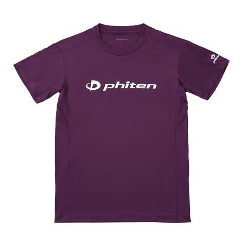 Phiten Metax RAKU Cool Touch Dry Sport T-Shirt Short Sleeve Logo Black XO Size