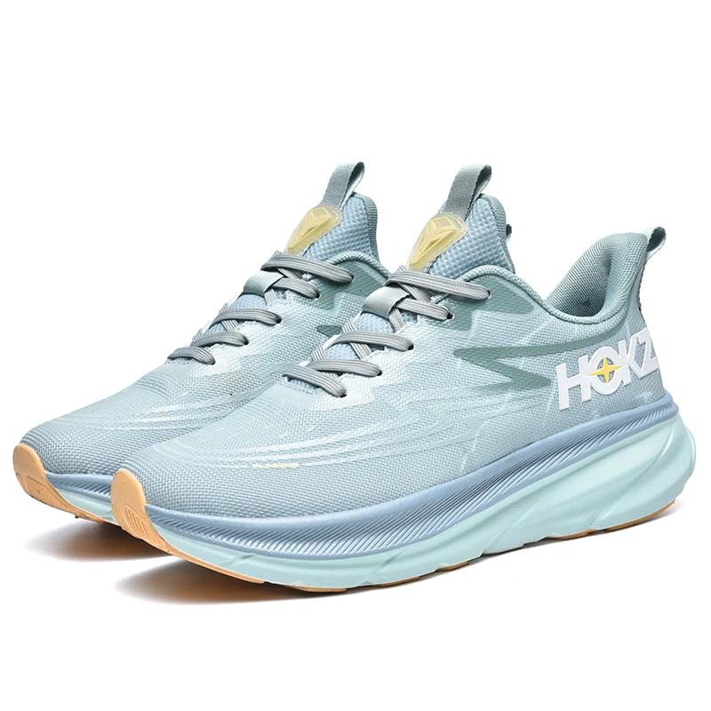 New Running Shoes Women Men Breathable Running Footwears Light Weight Walking Shoes Luxury Gym Sneakers Outdoor Sport Tennis