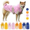 Pet Raincoat Fashion Reflective Waterproof Pet Winter Raincoat Dog Medium Large Dog