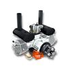 EPHIL X-40cc-T PRO Miniature Two Stroke Opposed Twin Cylinder Engine Electric Start Model Aircraft Fixed Wing Aircraft Engine
