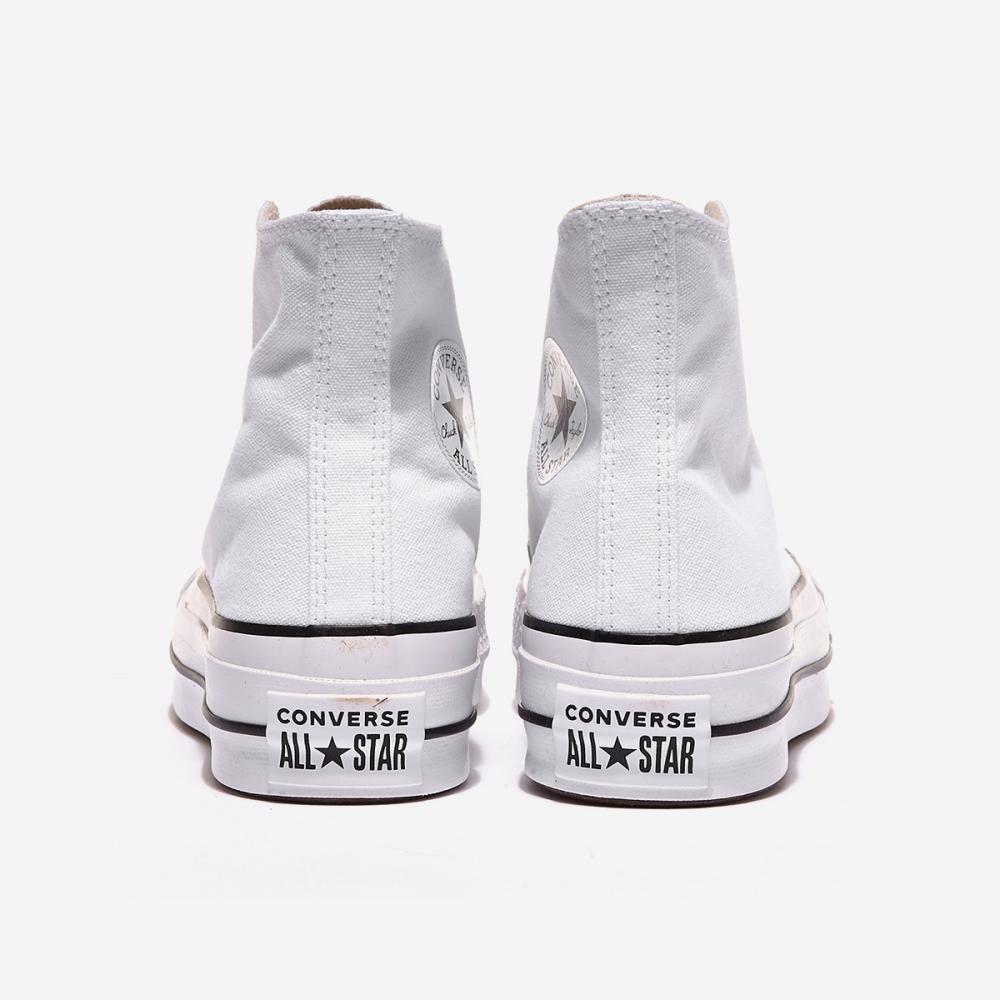 Converse Chuck Taylor All Star Lift Canvas Белый Высокий 560846c Белый Черный Белый