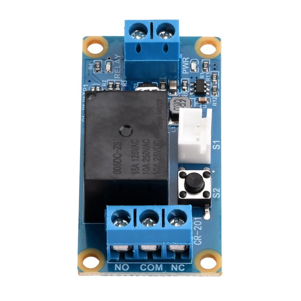 DC5-28V Latching Relay Module with Touch Bistable Switch MCU Control One Channel Relay Power Supply Relays 5