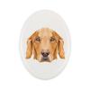Golden Retriever -Płytka Ze Zdjęciem I Napisem Geometryczna Marki Art-Dog