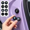 SHEJ3 4/12Pcs Soundproof Silicone Pad Car Styling Door Crash Pad Stickers For BMW G80 G06 G07 G42 G14 G15 G16 F82 F20 F21 F83 M2 M3 M4