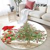Sarakey Round Area Rug Carpet Rug For Living Room Bedroom Sofa Playroom Decor Nonslip Floor Mat