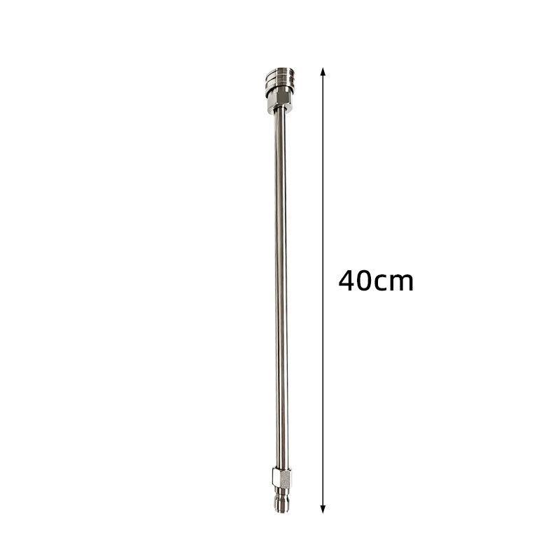 Stainless Steel Pressure Washer Curved Wand Set Durable Quick Connect For Car Washing Outdoor Cleaning