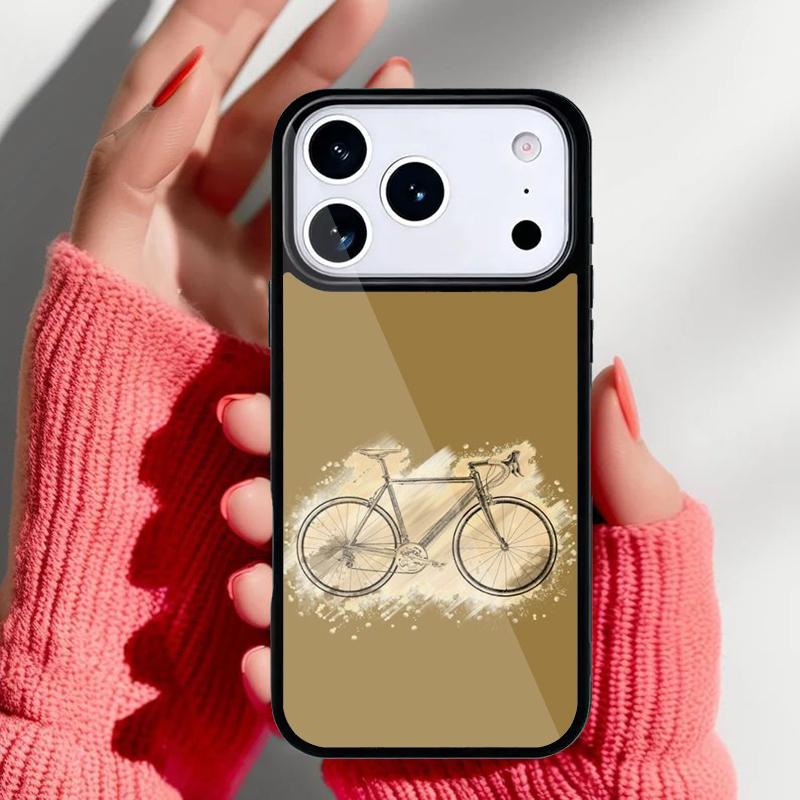 Bike Cycling Phone Case for iPhone 17 16 15 14 13 Pro Max Back Cover for 12 11 Pro Coque