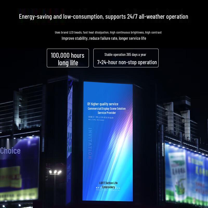 Lofit P6 Outdoor Full-Color LED Display CN plug (adapter included)