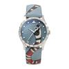 Blue Stainless Sapphire Quartz Swiss YA1264080 G-TIMELESS Watch, Dial, Steel, Crystal, Movement, 38mm, Made