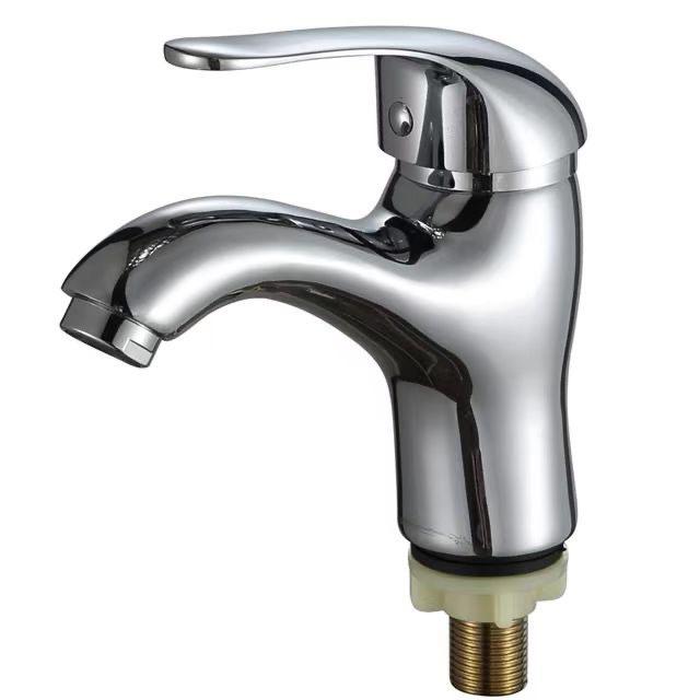 Alloy Washbasin Desktop 20MM Single Hole Quick Opening Faucet Washbasin Vertical Single Cooling Faucet Bathroom Faucet