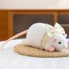 Новая Кукла Цветочная Ветка Мышь Кукла Плюшевая Игрушка Креативная Сыр Мультяшная Кукла