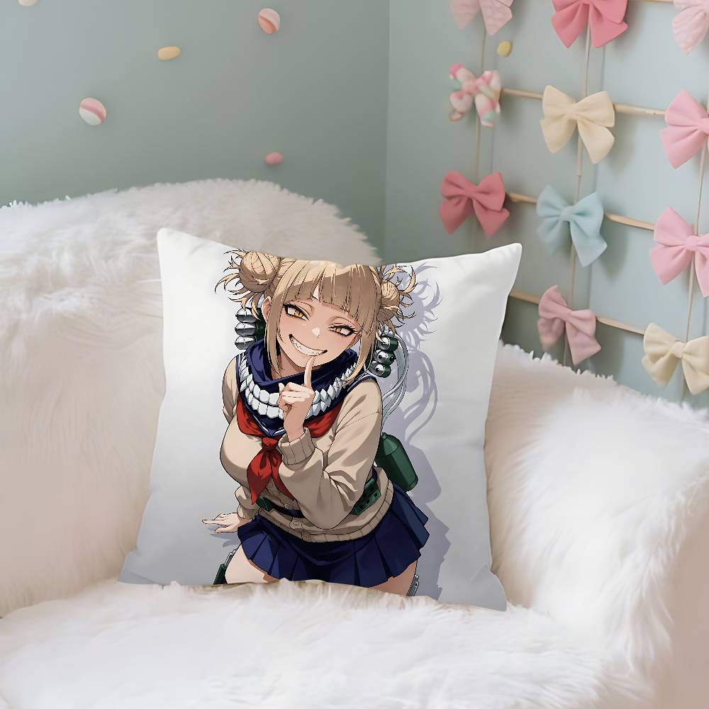 Anime Cute TtogahimikoS Case Plush Fabric Soft Pillowcase Double Sided Print Cushion Cover Household Gifts