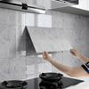 5pcs/set Imitation Ceramic Tile Wall Sticker Wallpaper Self-adhesive 3D Wall Decoration Bathroom Waterproof Marble Kitchen Wall Stickers