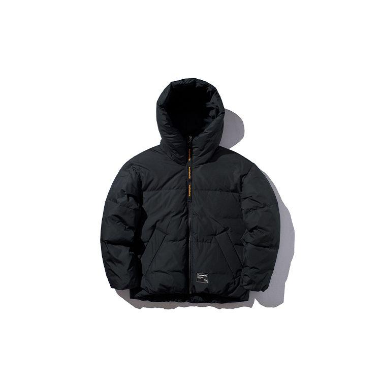 Li Ning Sports Теплая куртка с капюшоном Зимняя женская верхняя одежда Стандарт-черный AYMP082-3