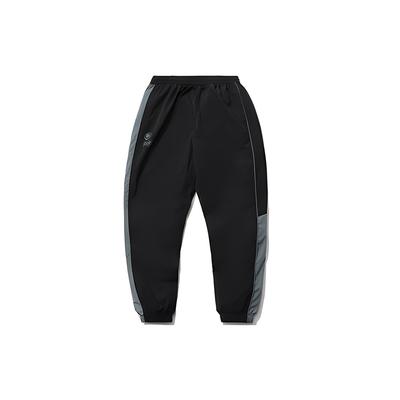 Li Ning Badfive Series свободные повседневные спортивные длинные брюки женские низы черные AYKR128-2