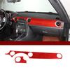 Для Mazda MX-5 NC 2009-2014 Мягкое Углеродное Волокно Декоративные Аксессуары для Центральной Консоли, Панели Приборов, Рулевого Колеса, Подлокотников Дверей Автомобиля
