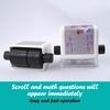 1pcs Teaching Stamp Math Problems Design Fill In The Blank Roller Reusable Student Digital Stamper Within 100 Math Practice