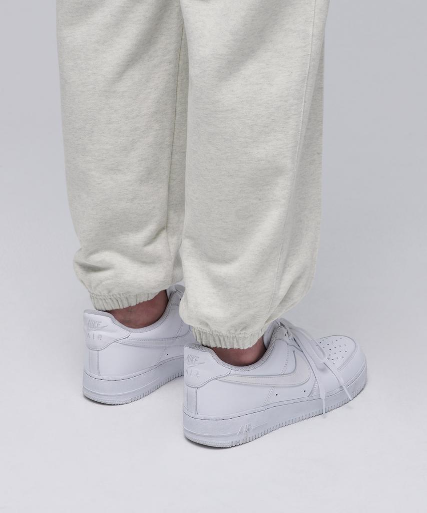 Musinsa Standard Pin Tuck Wide Sweatpants [Oatmeal]
