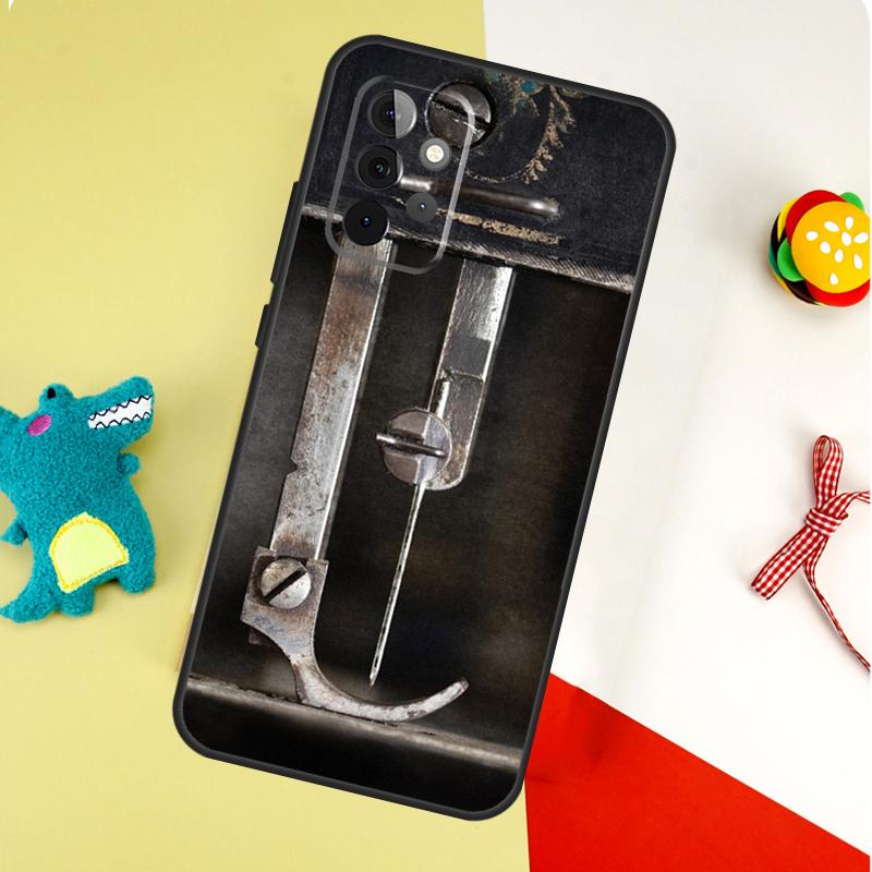 Швейная машина Чехол для телефона Samsung Galaxy A54 A34 A14 A55 A35 A15 A53 A33 A13 A05 A06 A16 A22 A32 A52