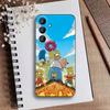 Мультяшный чехол для телефона The D-Simpsons для Samsung Galaxy A73,A21s,A22,A31,A52,A53,A71,A41 Мягкий черный корпус