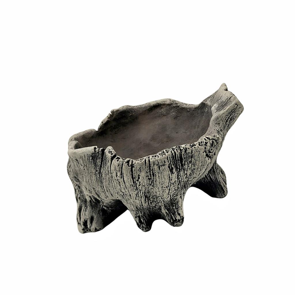 Искусственная коряга, суккуленты, кашпо в деревенском стиле, кактусы, цветочные горшки для маленьких растений, цветочная композиция, скульптура пней