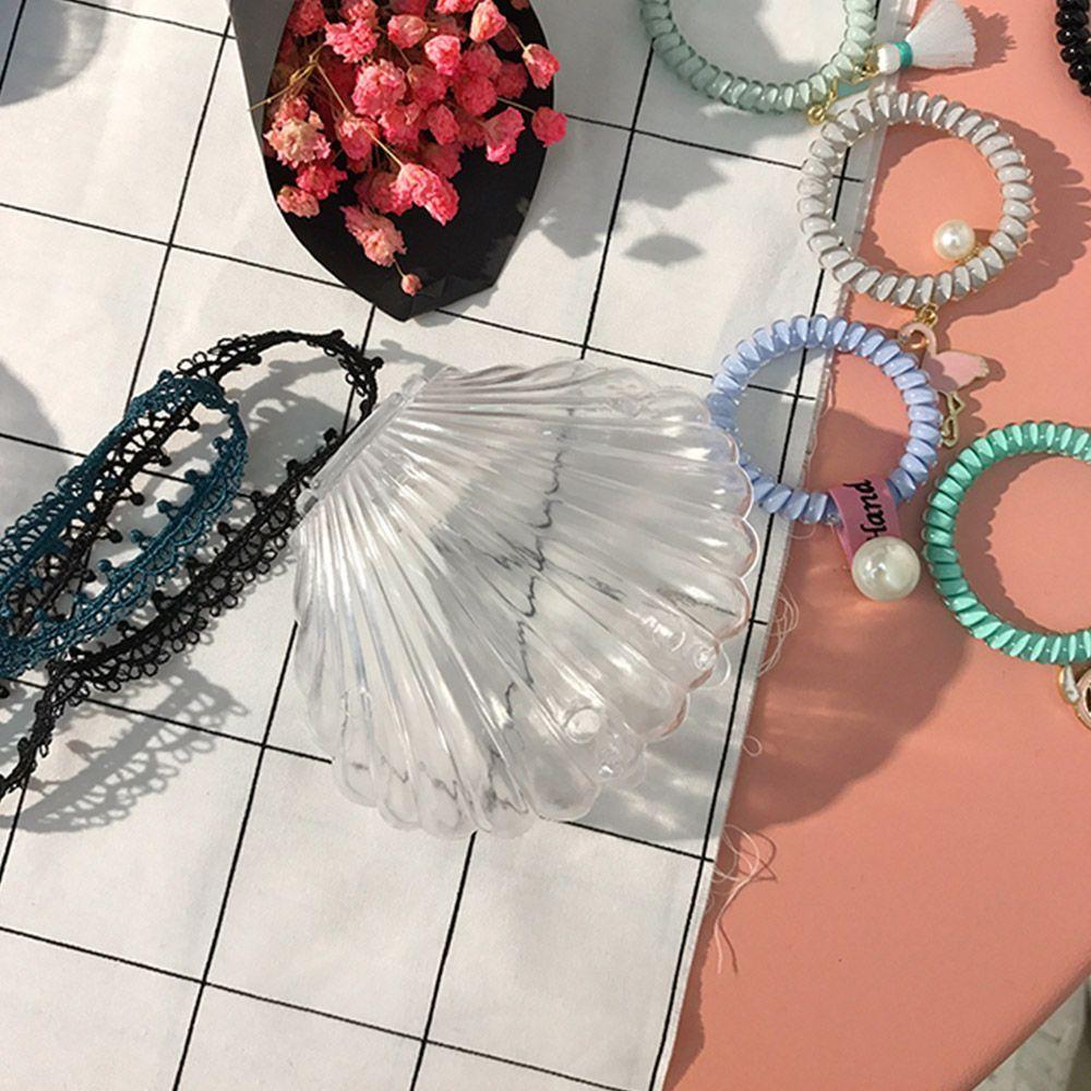 For Women Earrings Seashell Shape Necklace Packaging Jewelry Box Storage Boxes Gift