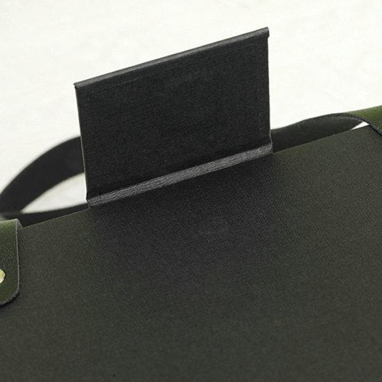 Flap Folding Box Hidden Magnetic Closure with Durable Handle Rectangular Handheld Tanabata Gift Box