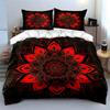 "Mandala Tapestry Set Decoration" Soft Comfortable Duvet Cover Bedding Set Included 1*Duvet Cover & 2*Pillowcases gift