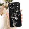 New For Huawei nova 12 5G BLK-AL00 Case Luxury Flower Butterfly Silicone Back Cover For Huawei Nova12 5G Phone Cases Bumper