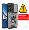 Чехол для Xiaomi Redmi 15C Global Case Armor Слайдер Защита Объектива Камеры Задняя Крышка Кольцо-Подставка Ударопрочный Funda