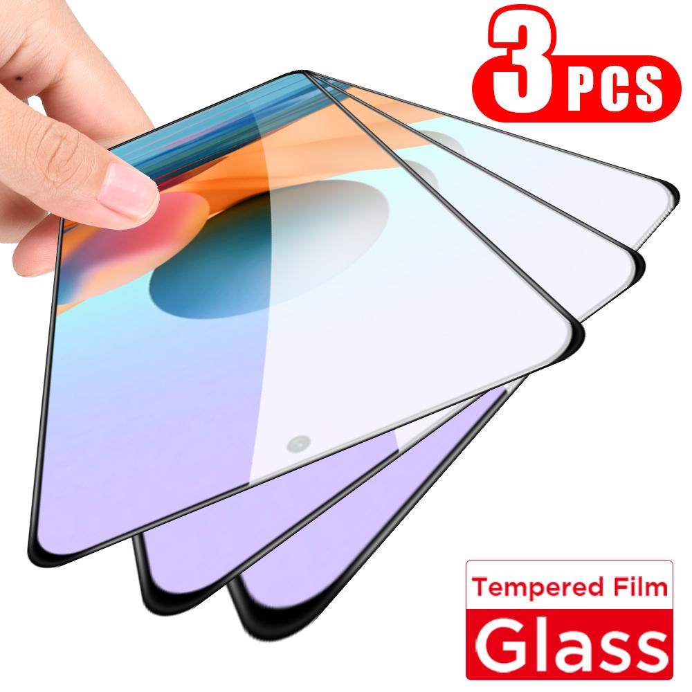 3Pcs Full Cover Tempered Glass Anti-Scratch Anti-Fingerprint Screen Protector for IPhone Samsung Huawei Honor Xiaomi Redmi OPPO Vivo Infinix