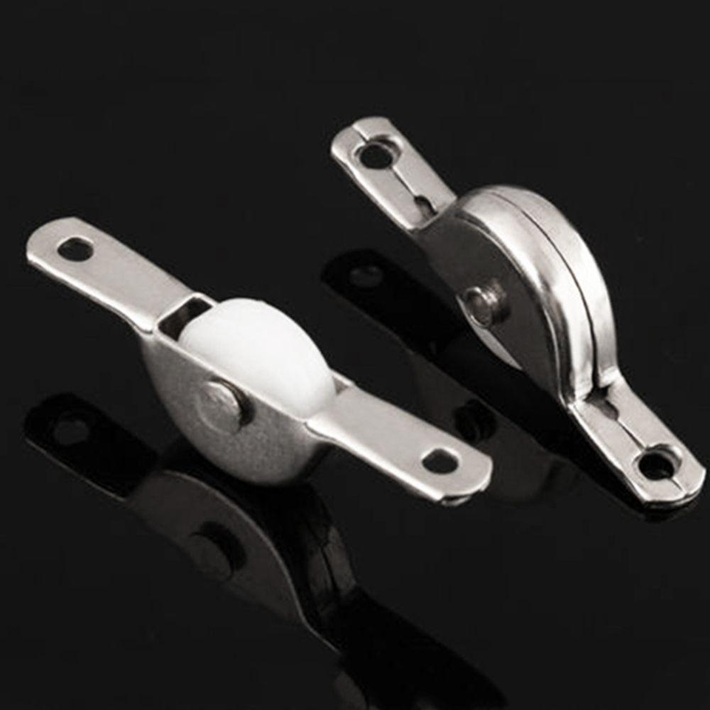 Nylon for Drawer Sliding Cupboard Bin Pulley Wheel Door Roller Cabinet Casters Window Rollers