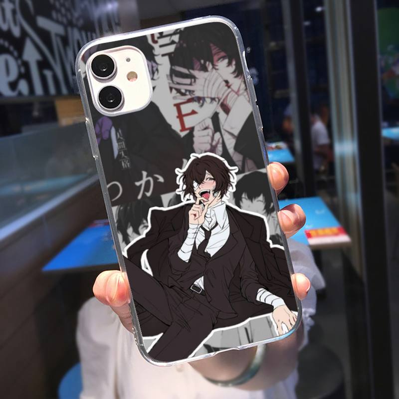 Чехол для телефона RUICHI Bungou Stray Dogs Dazai Osamu для iPhone 11 12 Mini 13 Pro XS Max X 8 7 6s Plus 5 SE XR