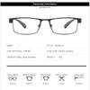 Rooftrellen Metal Frame Men Reading Glasses Vintage Business Hyperopia Eyewear Male Reading Eyeglasses +100 +150 +200 To +400
