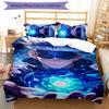 3pcs Gojo Satoru (2) Design Cover Set - HD Printed Bedding with 1 Cover and 2 Pillowcases - Perfect for Home and Dorm Decor