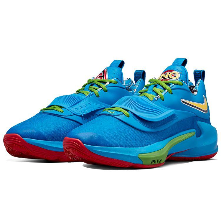 Nike UNO x Zoom Freak 3 NRG EP 50th Anniversary — синие кроссовки унисекс Photo-Blue Black White DC9363-400