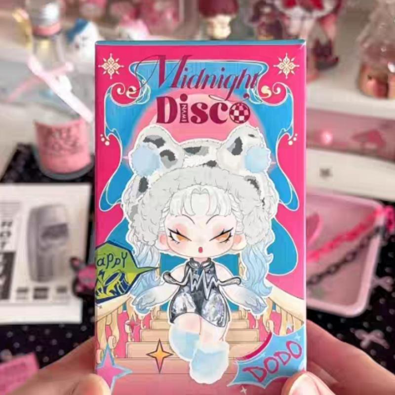 Серия Midnight Disco, игрушки-сюрпризы в закрытой коробке, персонажи аниме, милые аксессуары для рабочего стола, загадочная игрушка-сюрприз, модные подарки.