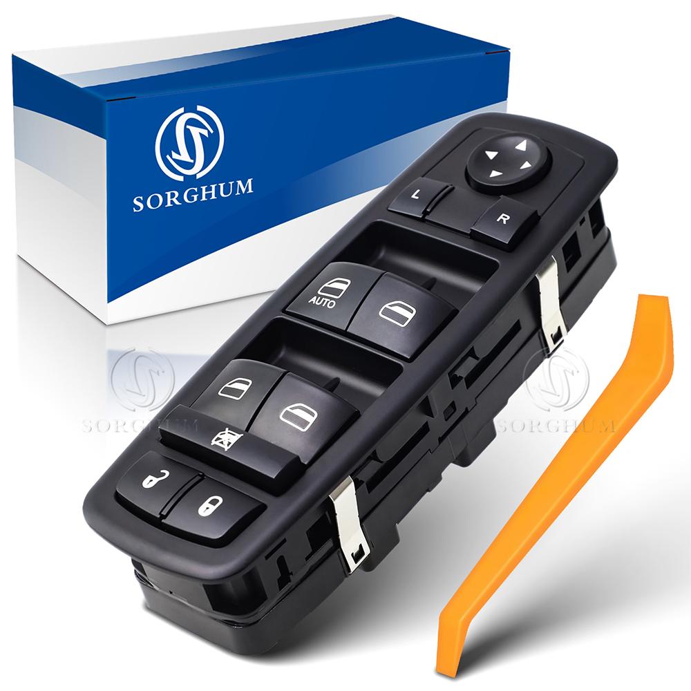 SORGHUM 68307001AA Front Left Driver Side Power Window Switch Button For Dodge Journey 2017 2018  68307001AB Car Accessories
