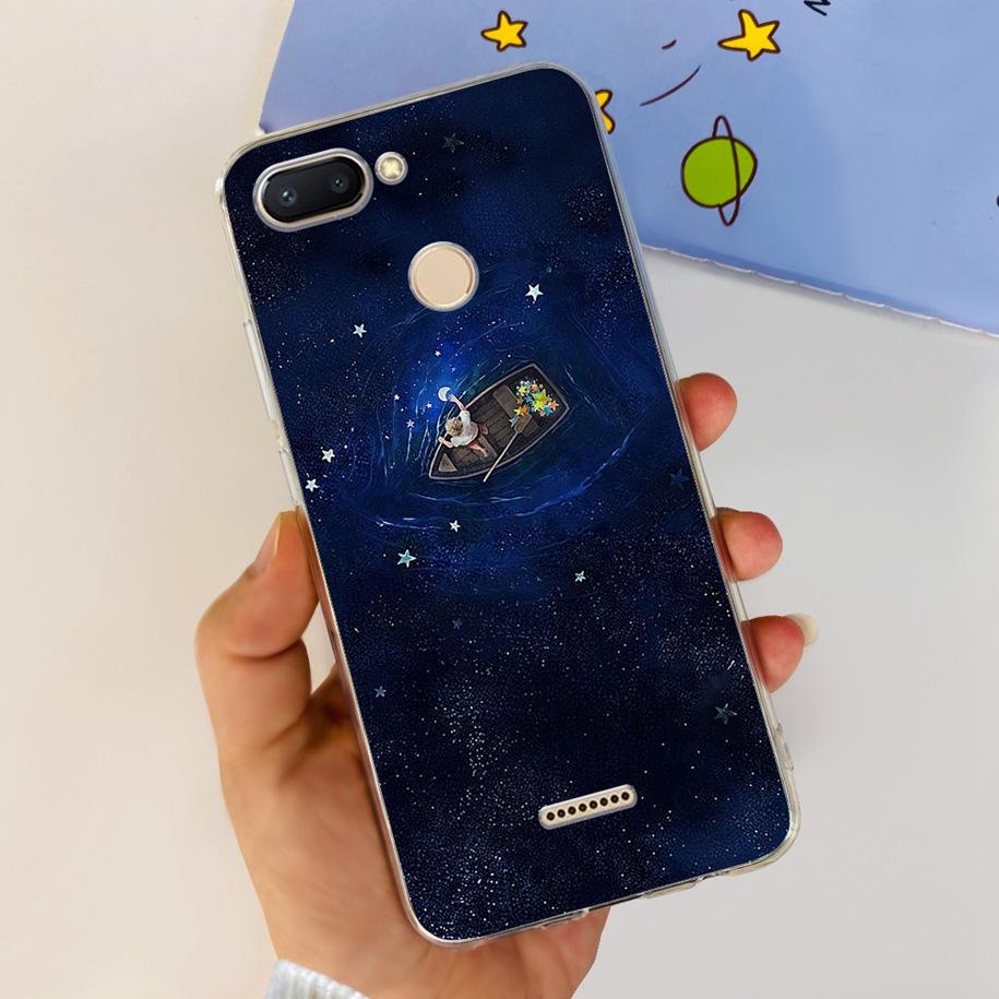 For Cover Xiaomi Redmi 6 Phone Case Fashion Marble Butterfly Soft Silicone Back Cover For Xiomi Redmi 6 6A Redmi6 Redmi6a Fundas