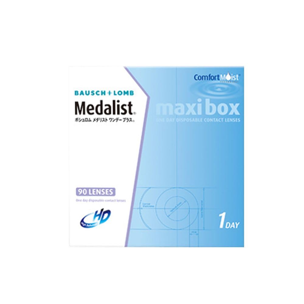 Bausch Lomb Medalist 1Day Plus 90 Lenses & [BC] 8.6 [PWR] -3.75