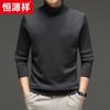 Hengyuanxiang 100% Fine Wool Thickened Turtleneck Knit Sweater 84282