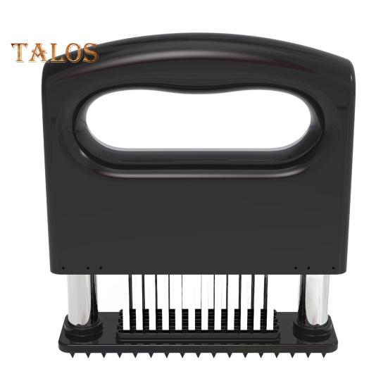 Мясной тендерайзер для говядины, индейки, курицы, 48 игл из нержавеющей стали, прочный кухонный инструмент для сочного, ароматного мяса, улучшения маринадов, сокращения времени приготовления