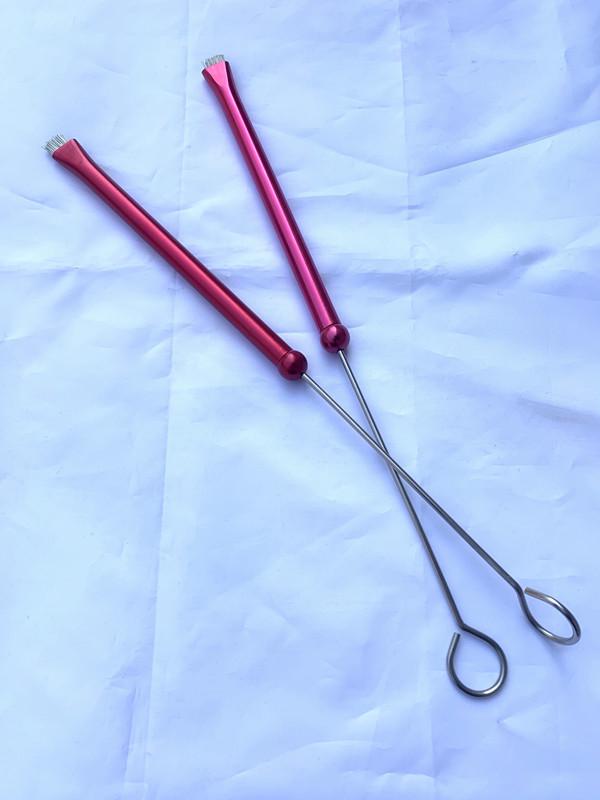 Metal Drum Rack with Steel Wire Jazz Drum Brushes and Drumsticks