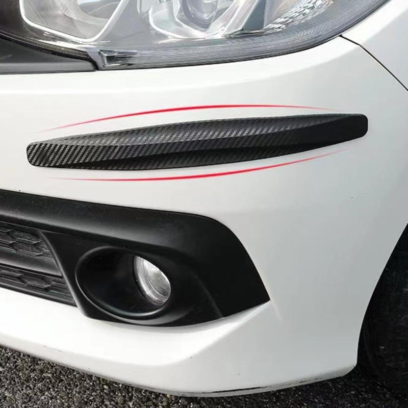 4 шт. Защитные полоски для дверей автомобиля, Защита от царапин, Резиновые бамперные наклейки для автомобиля