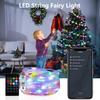 USB LED String Lights Smart Bluetooth RGB Colorful Fairy Light 5M 10M For Home Holiday Christmas Tree Wedding Decor Lighting