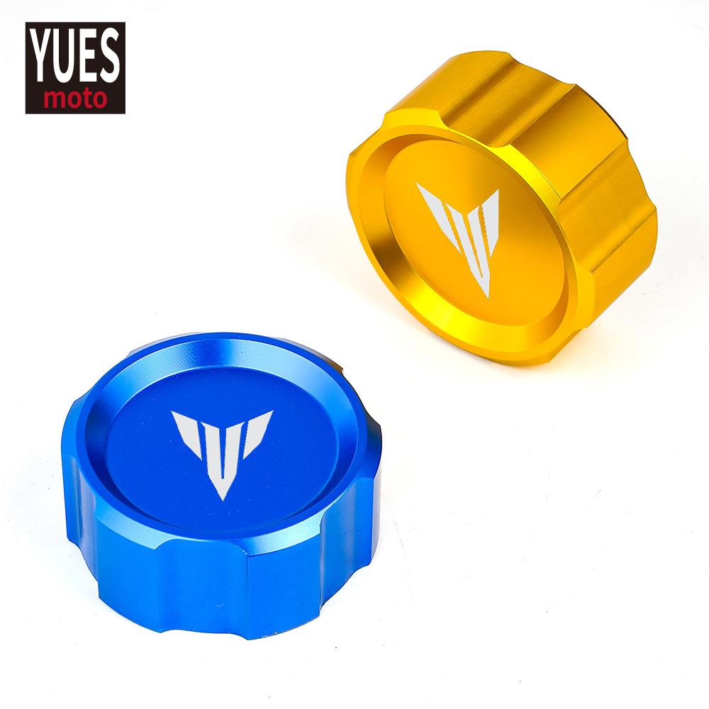 Moto Accessories CNC Rear Brake Fluid Reservoir Cover Cap For Yamaha MT 07 MT 09 MT07 MT09 MT10 MT03 MT25 2014 2015 2016