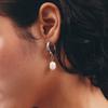 lowool Hoof pearl drop earrings