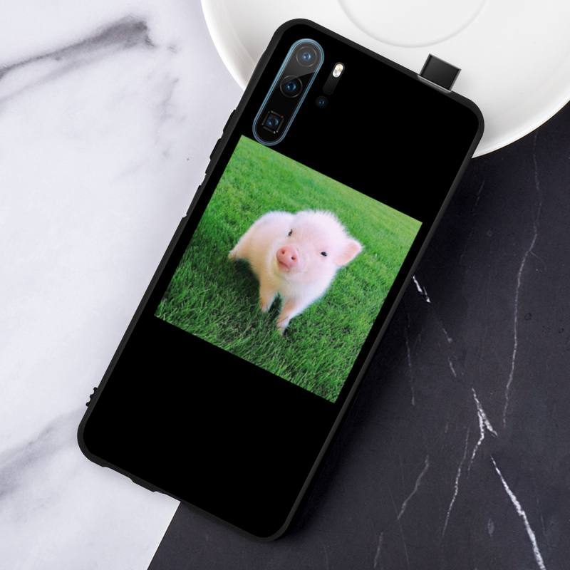 Pet Pig Aesthetically Interesting Pattern Phone Case For Huawei Honor Mate P 10 20 30 40 I 9 8 Pro X Lite Smart 2019 Nova 5t